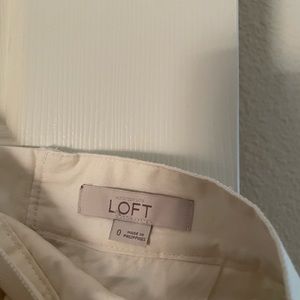 Eyelet skirt with back zipper